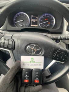 New key fob programing for a Toyota in Boston MA